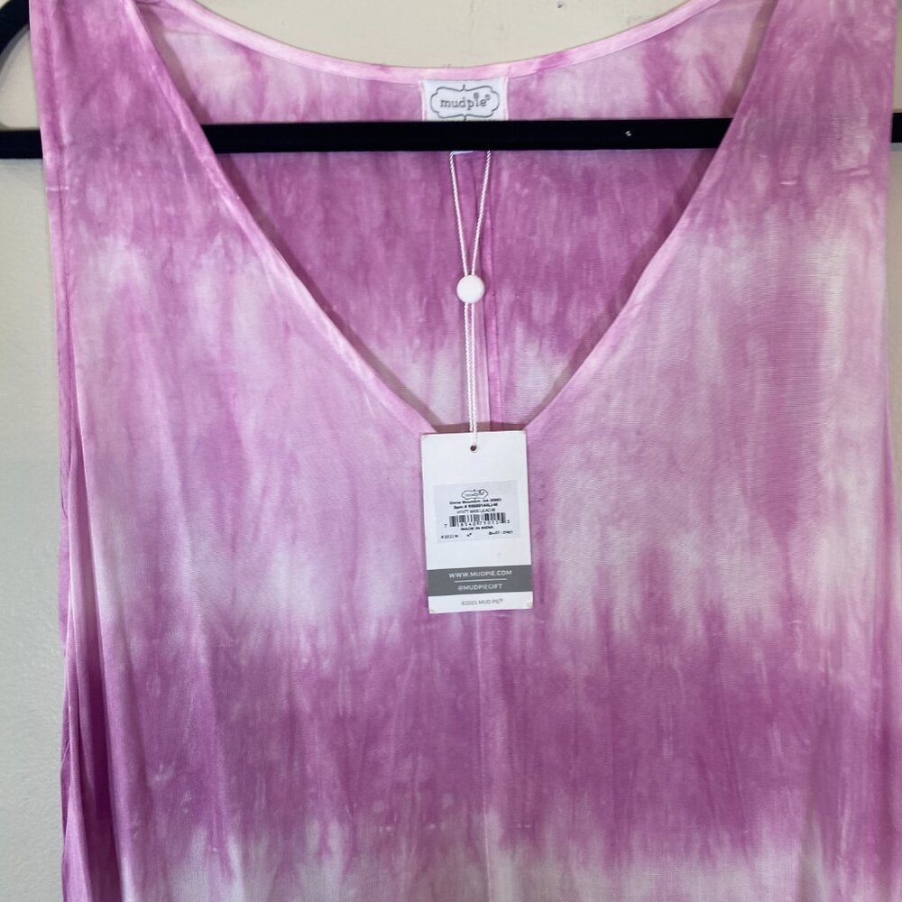 NWT MudPie Maxi Tie-Dye Dress - Picture 7 of 8